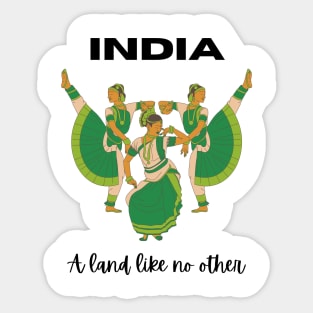 India a land like no other | I love India Sticker